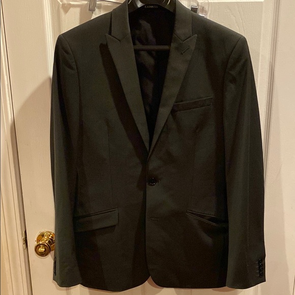 Express Black Tailored Sport Coat Blazer with dress pants...